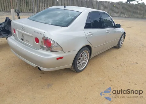 2001 Lexus Is 300 z USA, uszkodzony, nr VIN JTHBD182010019964